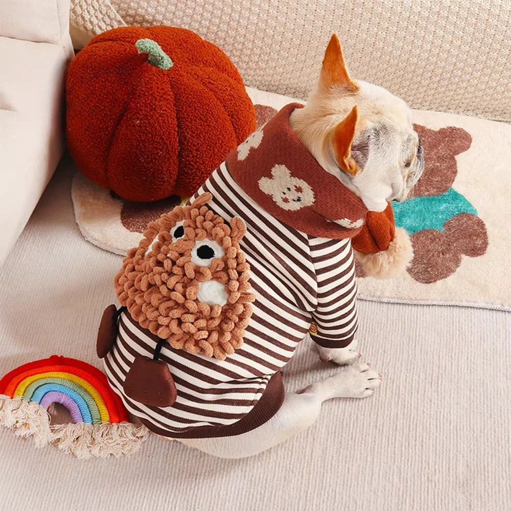 Plush warm pet clothes, comfortable and cute dog clothes, designer dog hoodies for dogs
Plush warm pet clothes, comfortable and cute dog clothes, designer dog hoodies for dogs
