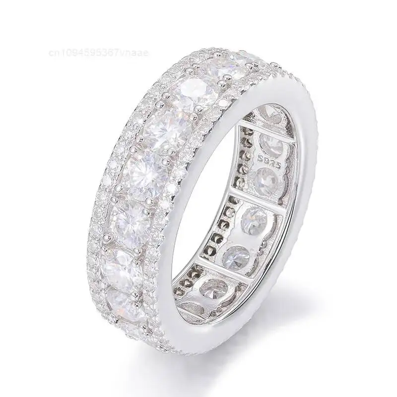 Wholesale High Quality Fashion Luxury Hip Hop Cuban Iced Out 925 Sterling Silver Moissanite Ring for Men and Women
Wholesale High Quality Fashion Luxury Hip Hop Cuban Iced Out 925 Sterling Silver Moissanite Ring for Men and Women