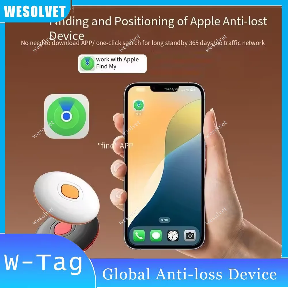 Position Tracker Tag for iOS or Android Find My/Hub App Device Anti-Loss Tag for Keys Bags Wallet Smart Locator
Position Tracker Tag for iOS or Android Find My/Hub App Device Anti-Loss Tag for Keys Bags Wallet Smart Locator