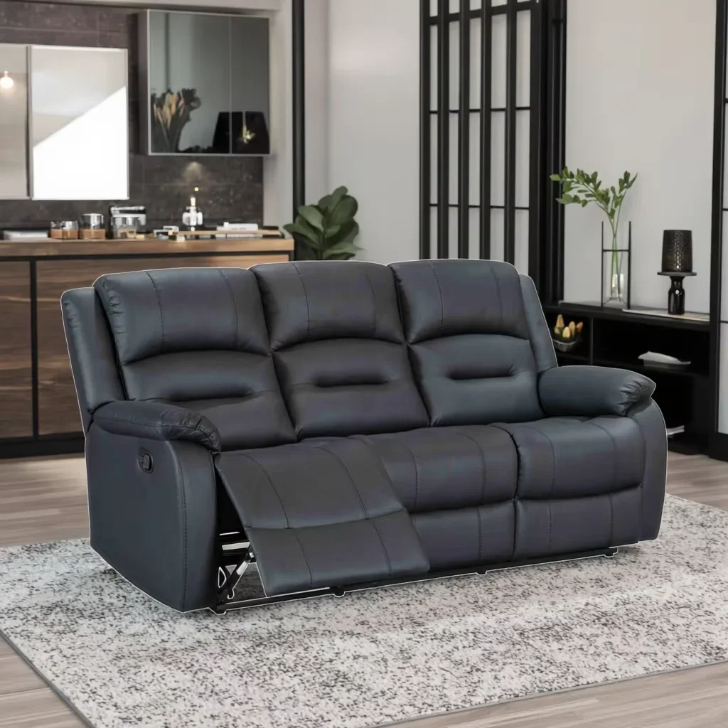 Anti-Scratch PVC Recliner Sofa Manual Recliner Sofa Modern Motion Sofa
Anti-Scratch PVC Recliner Sofa Manual Recliner Sofa Modern Motion Sofa