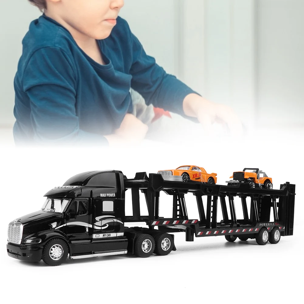 ZK20 1:48 35CM Alloy Truck Model Simulation Light Sound Effect Vehicles Toy with 2pcs Car
ZK20 1:48 35CM Alloy Truck Model Simulation Light Sound Effect Vehicles Toy with 2pcs Car