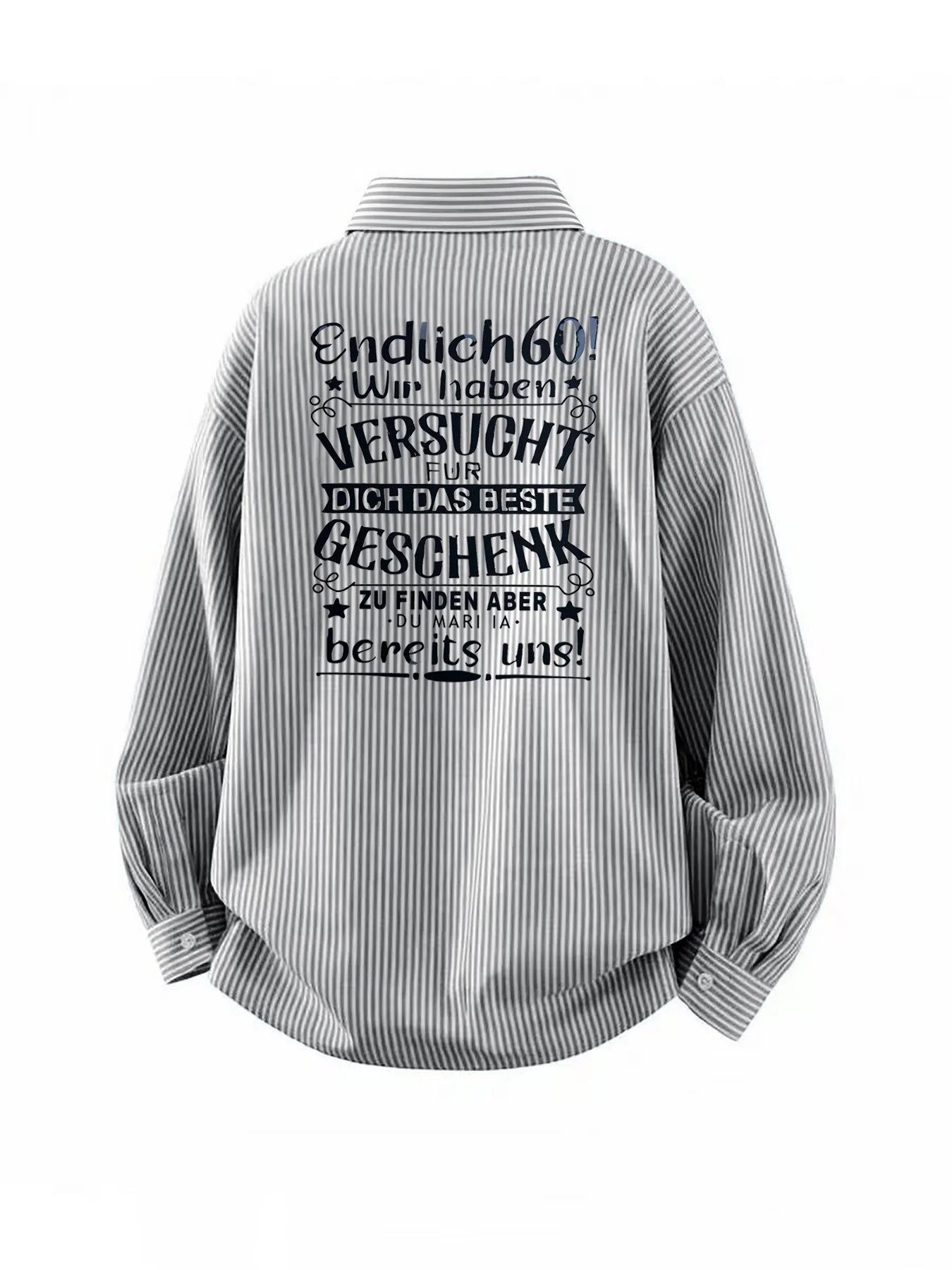 American-style minimalist fashion spring and autumn men's long-sleeve casual shirt with striped back letter pattern
American-style minimalist fashion spring and autumn men's long-sleeve casual shirt with striped back letter pattern
