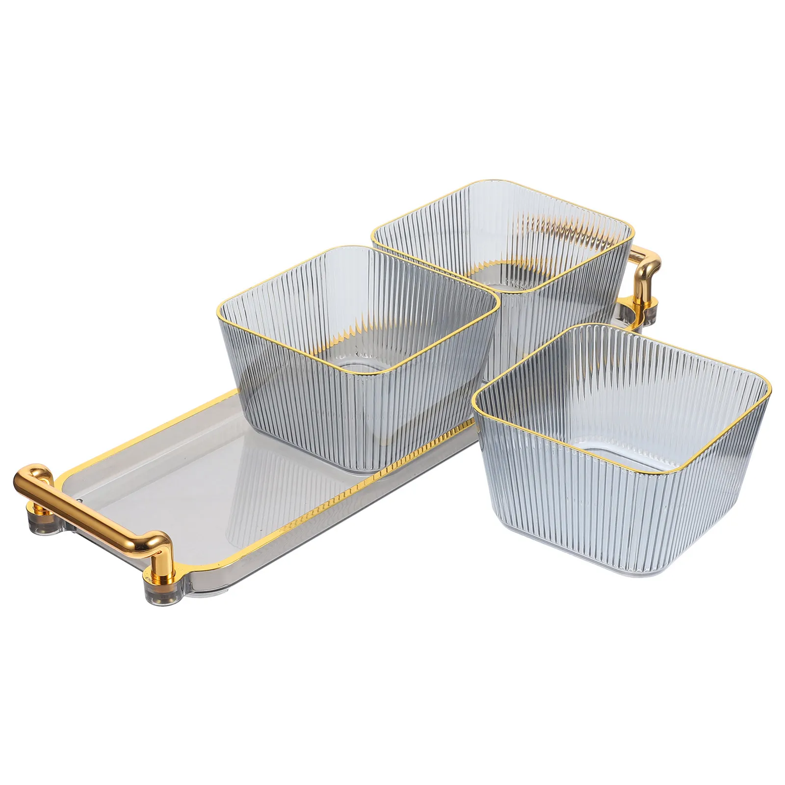 1Set Desktop Fruit Bowl with Metal Tray Snack Serving Set Large Capacity PP Material Decorative Snacks Tray for Kitchen Counter
1Set Desktop Fruit Bowl with Metal Tray Snack Serving Set Large Capacity PP Material Decorative Snacks Tray for Kitchen Counter