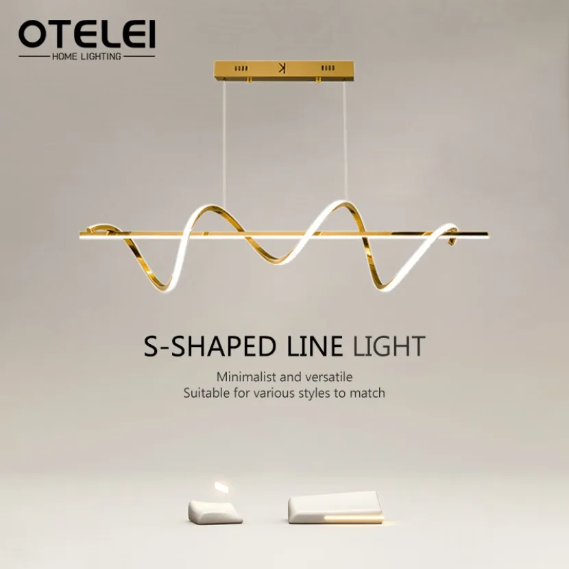 LED Pendant Lights Modern Minimalist Luxurious Stainless Steel Dimming Lamps Living Room Dining Room Study Room Pendant Lights
LED Pendant Lights Modern Minimalist Luxurious Stainless Steel Dimming Lamps Living Room Dining Room Study Room Pendant Lights
