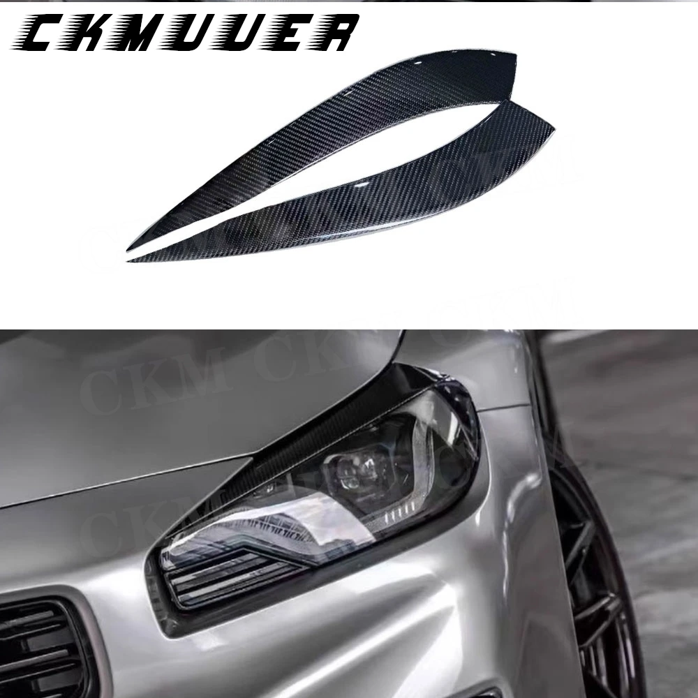CKMUUER Car Headlight Eyebrow Eyelid for BMW 2 Series G87 M2 Carbon Fiber Lamp Light Eyebrows Lamp Cover Sticker Accessories
CKMUUER Car Headlight Eyebrow Eyelid for BMW 2 Series G87 M2 Carbon Fiber Lamp Light Eyebrows Lamp Cover Sticker Accessories