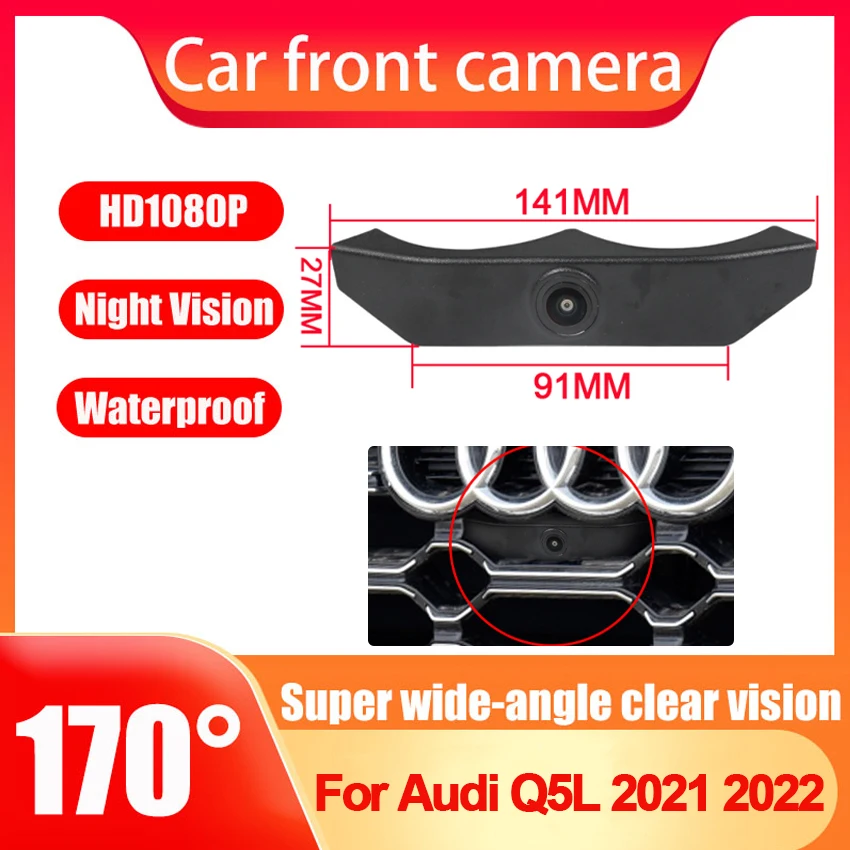 HD CCD AHD Car Front View Parking Night Vision Positive Waterproof Logo Camera For Audi Q5L 2021 2022 Waterproof Wide Angle
HD CCD AHD Car Front View Parking Night Vision Positive Waterproof Logo Camera For Audi Q5L 2021 2022 Waterproof Wide Angle