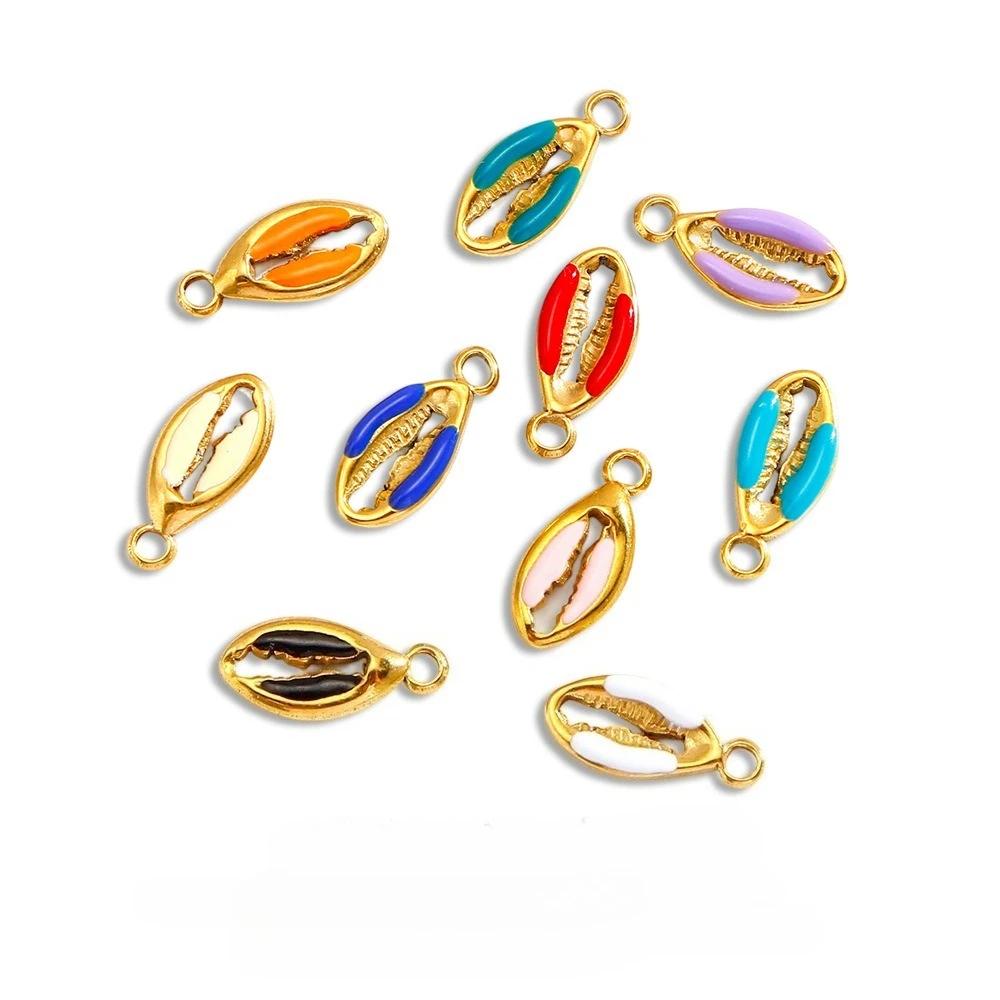 Y2K 10 pcs/set Vacation Girls Craft Lovers Gold-plated Ocean-Blue oil dripping conch charms Sea Style Gift DIY Jewelry Making
Y2K 10 pcs/set Vacation Girls Craft Lovers Gold-plated Ocean-Blue oil dripping conch charms Sea Style Gift DIY Jewelry Making