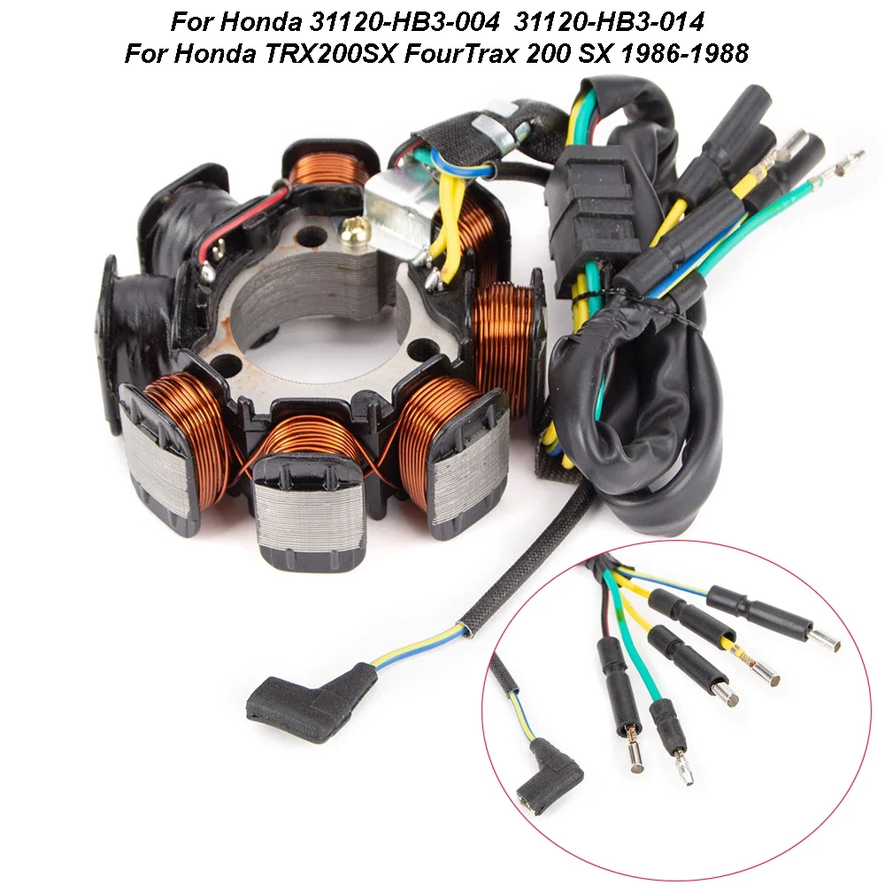 31120-HB3-004 31120-HB3-014 катушка статора для генератора Honda TRX200SX FourTrax 200 SX 1986-1988
31120-HB3-004 31120-HB3-014 катушка статора для генератора Honda TRX200SX FourTrax 200 SX 1986-1988