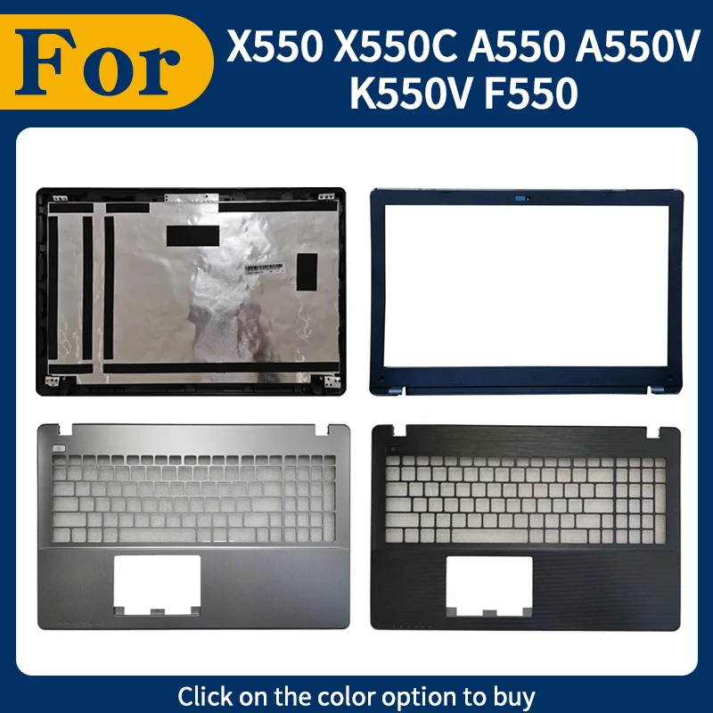 New Repalce Cover For X550 X550C A550 A550V K550V F550 Y581L Laptop LCD Back Cover Front Bezel Palmrest
New Repalce Cover For X550 X550C A550 A550V K550V F550 Y581L Laptop LCD Back Cover Front Bezel Palmrest