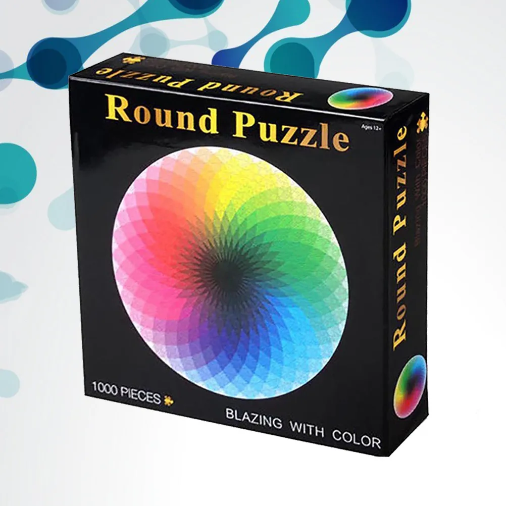 1000 Pieces Circular Jigsaw Puzzle Color Accurate Fun Assembly Activity Family Kids Learning Puzzle Game Gift Idea
1000 Pieces Circular Jigsaw Puzzle Color Accurate Fun Assembly Activity Family Kids Learning Puzzle Game Gift Idea