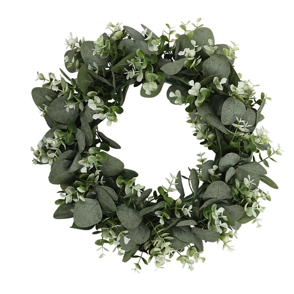 Artificial Green Wreath Faux Eucalyptus Leaves Garland Spring Wall Decor Silk Plants Home Mini Models EucalyptusDecorative
Artificial Green Wreath Faux Eucalyptus Leaves Garland Spring Wall Decor Silk Plants Home Mini Models EucalyptusDecorative