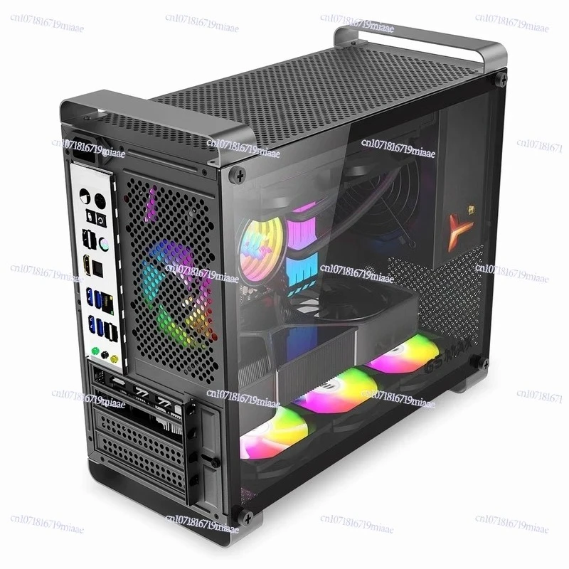 G5MAX chassis matx white chassis black side transparent desktop mini ITX small computer empty chassis power supply
G5MAX chassis matx white chassis black side transparent desktop mini ITX small computer empty chassis power supply