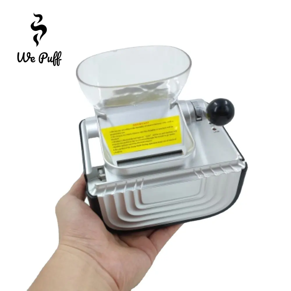 WEPUFF 5.5 6.5mm Slim Tube Electric Cigarette Maker Push-pull Tobacco Filler Injector Roller Automatic Rolling Machine for Men's
WEPUFF 5.5 6.5mm Slim Tube Electric Cigarette Maker Push-pull Tobacco Filler Injector Roller Automatic Rolling Machine for Men's