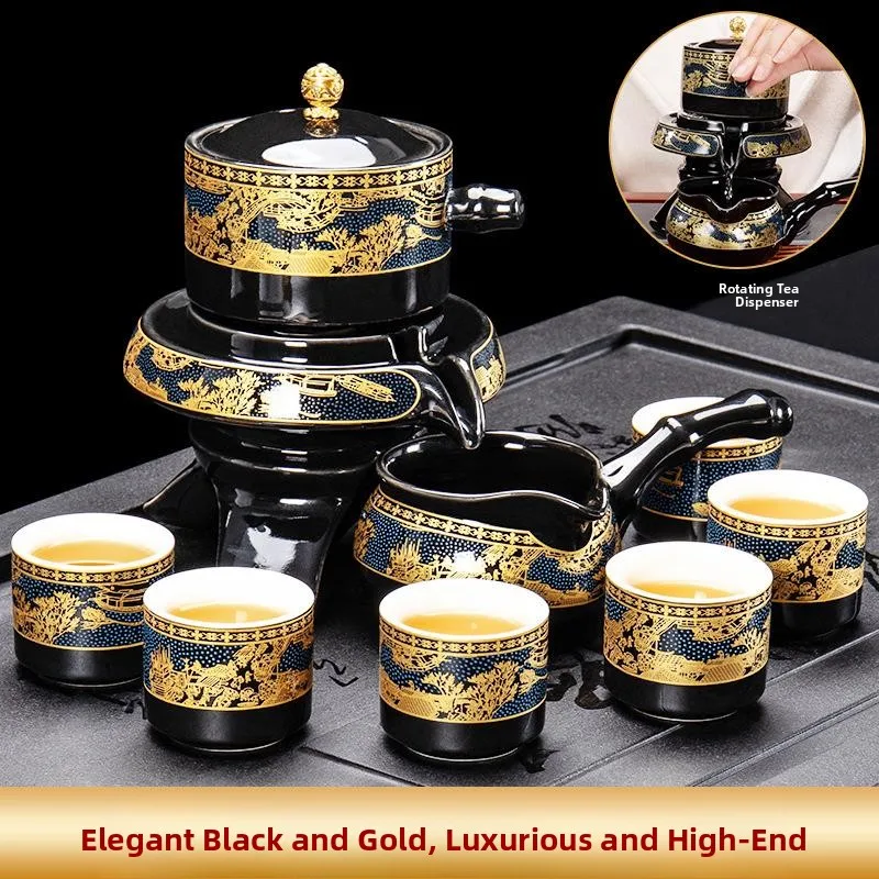 Lazy Person's Tea Set Traditional Chinese Style Ceramic Gongfu Tea Utensils Semi-Automatic Stone Grinder Tea Brewing Kit for ...
Lazy Person's Tea Set Traditional Chinese Style Ceramic Gongfu Tea Utensils Semi-Automatic Stone Grinder Tea Brewing Kit for ...