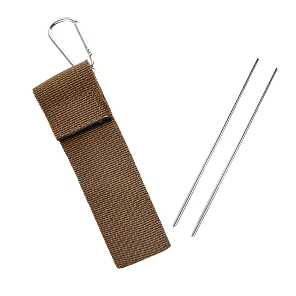 Folding Chopsticks Carry-On Camping Stainless Steel Foldable Lightweight Outdoor Food Cutlery
Folding Chopsticks Carry-On Camping Stainless Steel Foldable Lightweight Outdoor Food Cutlery