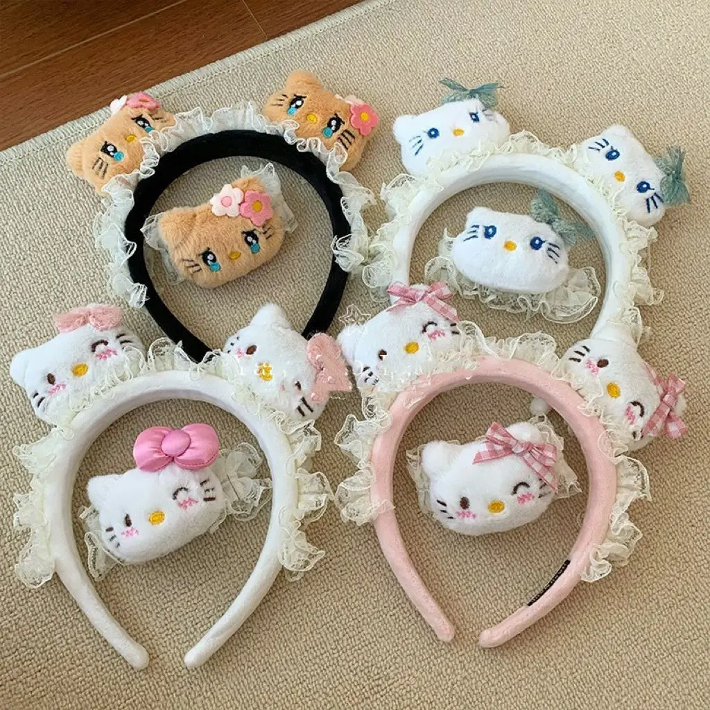 Kawaii Hello Kitty Sanrio Cute Hair Band Children Face Makeup Card Hair Head Decoration Student Christmas Gifts for Girls
Kawaii Hello Kitty Sanrio Cute Hair Band Children Face Makeup Card Hair Head Decoration Student Christmas Gifts for Girls