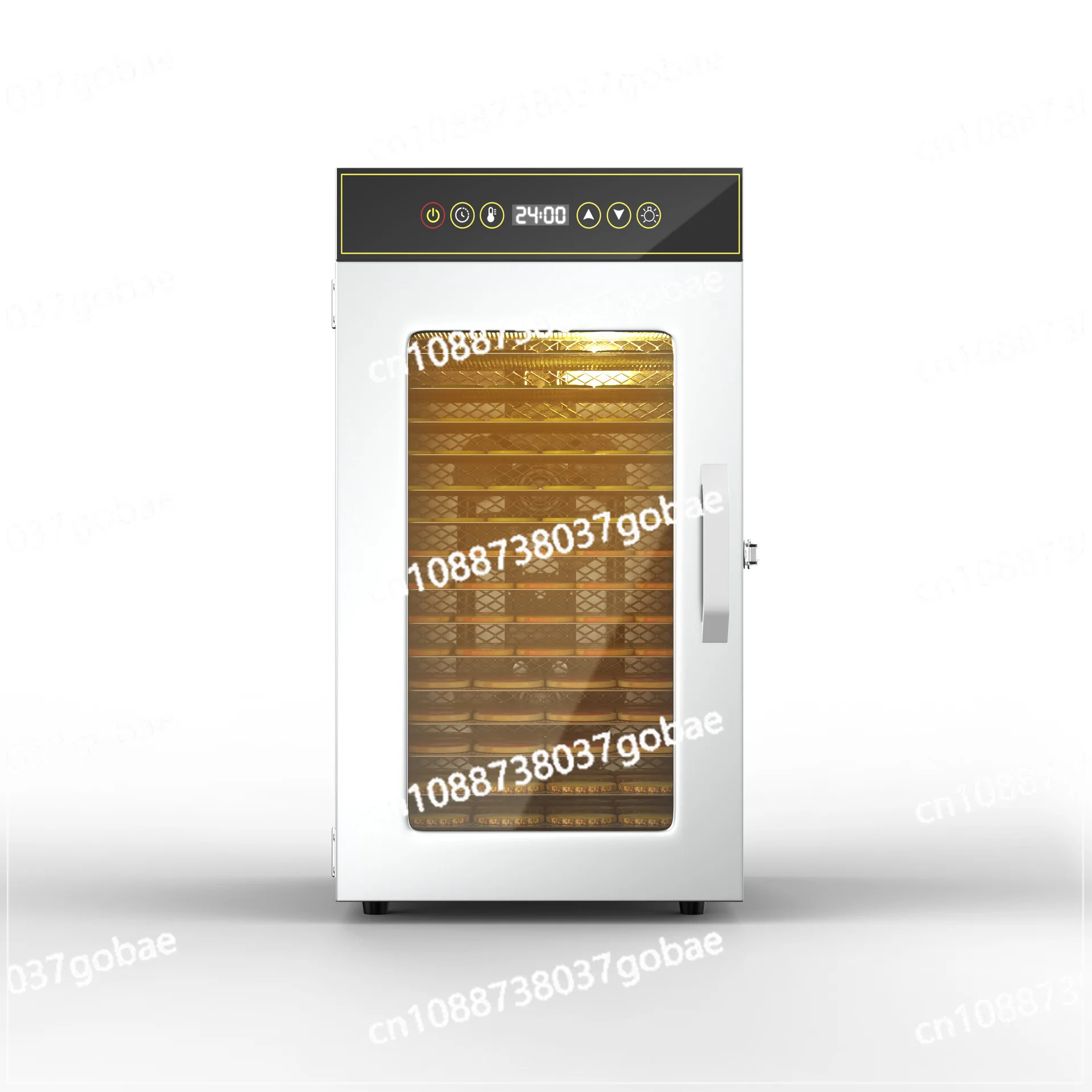 Home and business dual-purpose food dryer double-layer thermal insulation food dehydrator stainless steel fruit dryer
Home and business dual-purpose food dryer double-layer thermal insulation food dehydrator stainless steel fruit dryer