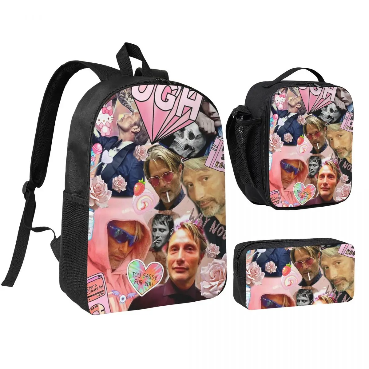 Mads Mikkelsen Collage Greeting Card36 Backpack BookBag School Bag Computer Shoulder Bags 3ps Insulated Lunch Bag Pencil Case
Mads Mikkelsen Collage Greeting Card36 Backpack BookBag School Bag Computer Shoulder Bags 3ps Insulated Lunch Bag Pencil Case