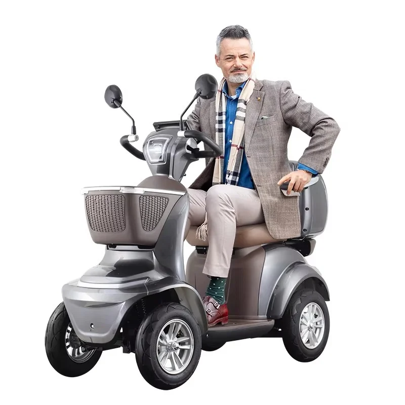 Single-seat Four-wheeler Electromagnetic Brakes Elderly Disabled Kids Work Electric Tricycle
Single-seat Four-wheeler Electromagnetic Brakes Elderly Disabled Kids Work Electric Tricycle
