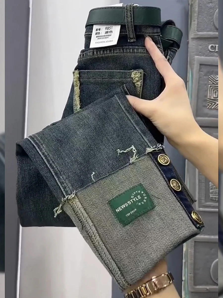 High Waist Stretchy Straight Leg Jeans Women's Autumn Winter plus Size Small Stature Pear Shape Body Slimming Nine Point ...
High Waist Stretchy Straight Leg Jeans Women's Autumn Winter plus Size Small Stature Pear Shape Body Slimming Nine Point ...