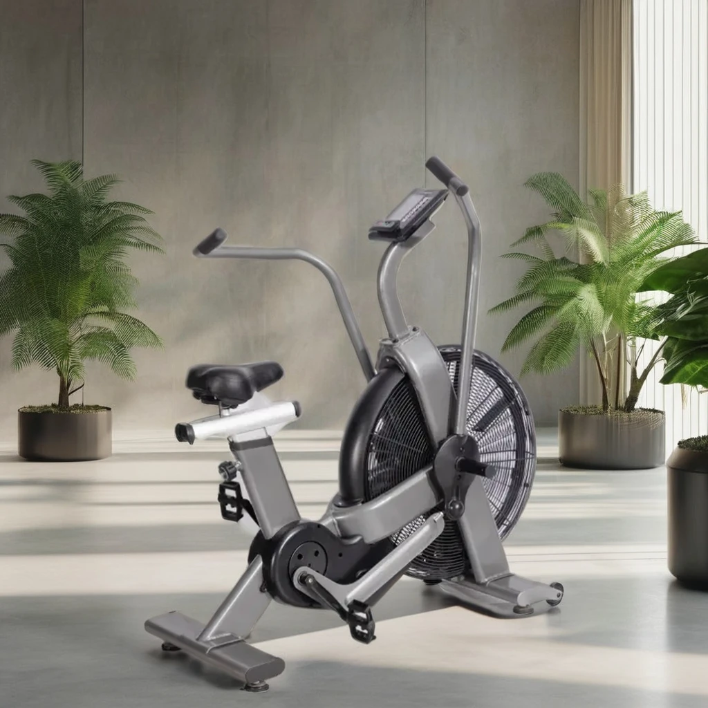 Commercial Gym/Home Fitness Equipment and Cardio Dynamic Bicycle Wind Resistance Air Bike/Fan Bike
Commercial Gym/Home Fitness Equipment and Cardio Dynamic Bicycle Wind Resistance Air Bike/Fan Bike
