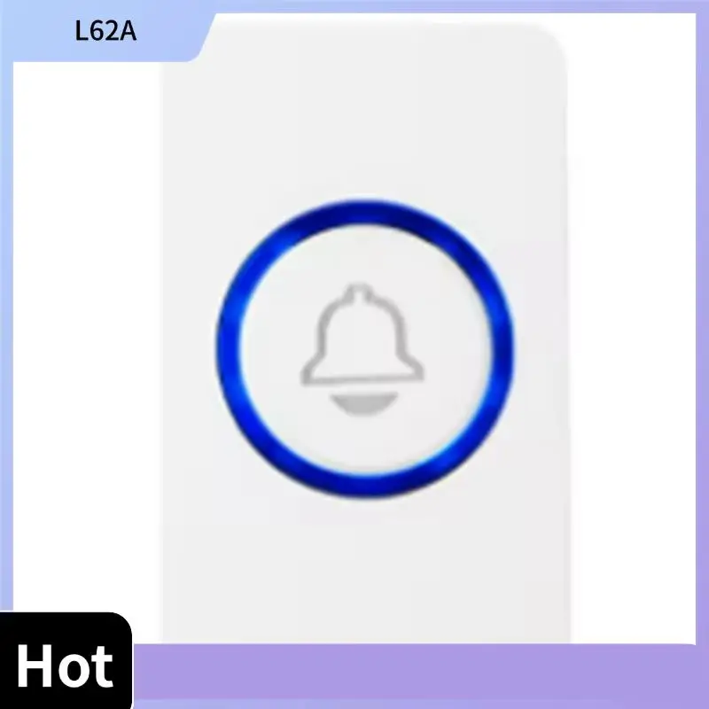 L62A Home Alert System Smart Wireless Doorbell With 4 Volume Levels, Welcome Door Chime For Elderly Pager - Optional US Plug
L62A Home Alert System Smart Wireless Doorbell With 4 Volume Levels, Welcome Door Chime For Elderly Pager - Optional US Plug