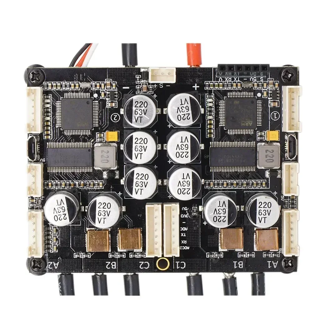 Flipsky Dual FSESC4.20 Plus (Based on VESC ) with Anodized Aluminum Heatsink 100A Electronic Speed Controller 3-13S LiPo
Flipsky Dual FSESC4.20 Plus (Based on VESC ) with Anodized Aluminum Heatsink 100A Electronic Speed Controller 3-13S LiPo