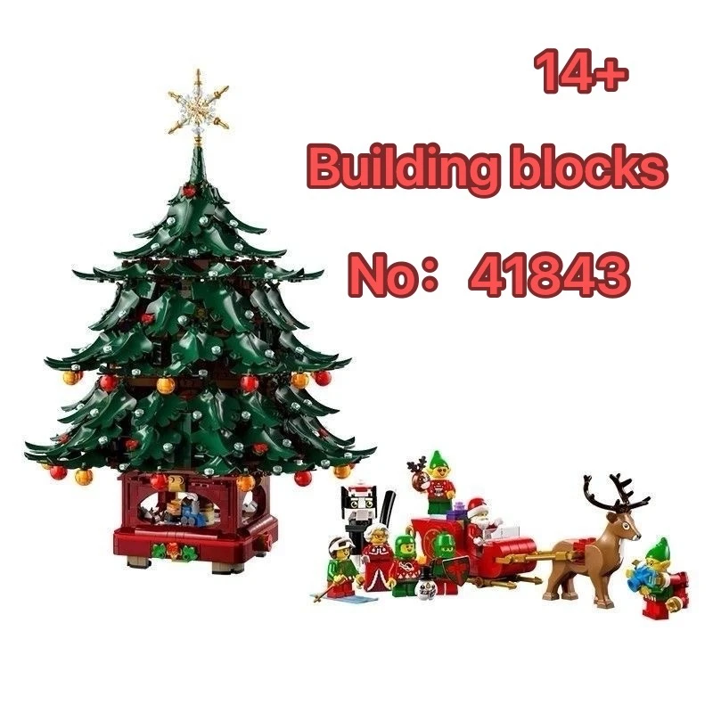 New Arrival MOC 41843 Reindeer Christmas Tree Santa Claus Building Block Set | Holiday Themed Collectible | Perfect Christmas
New Arrival MOC 41843 Reindeer Christmas Tree Santa Claus Building Block Set | Holiday Themed Collectible | Perfect Christmas