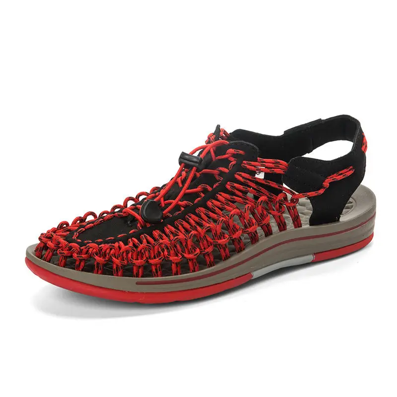 Summer Large Size Mens Sandals Outdoor Mens Sandals Fashion Hand-Woven Design Breathable Casual Beach Shoes
Summer Large Size Mens Sandals Outdoor Mens Sandals Fashion Hand-Woven Design Breathable Casual Beach Shoes