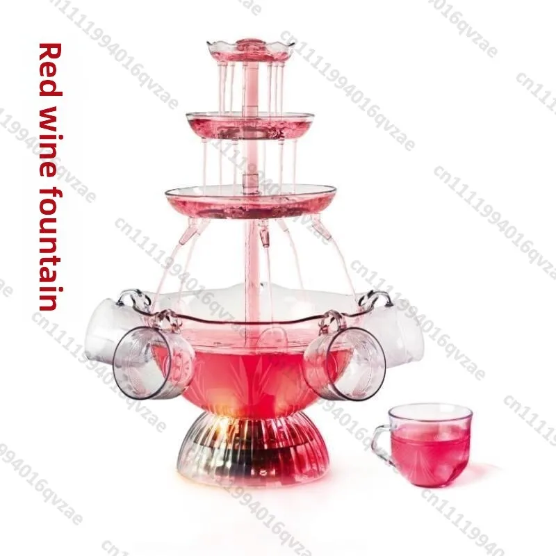 Red Wine Fountain Machine Party Can Be Used for Wine Party Juice Drink Waterfall Machine Hotel Wedding Self-service Decanter
Red Wine Fountain Machine Party Can Be Used for Wine Party Juice Drink Waterfall Machine Hotel Wedding Self-service Decanter