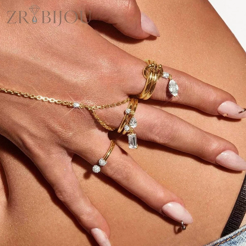 2026 New Fashion Multilayer Stacking Pendant Finger Ring Women Girl Geometry Cubic Zirconia Bling Charm Gold Plated Jewelry Gift
2026 New Fashion Multilayer Stacking Pendant Finger Ring Women Girl Geometry Cubic Zirconia Bling Charm Gold Plated Jewelry Gift