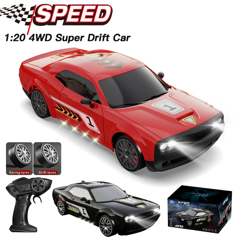 1:20 High Speed RC Car 2.4G 4WD Drift Vehicle Cars Mustang Remote Control Racing Car With LED Gift Competition Race Car Boys Toy
1:20 High Speed RC Car 2.4G 4WD Drift Vehicle Cars Mustang Remote Control Racing Car With LED Gift Competition Race Car Boys Toy