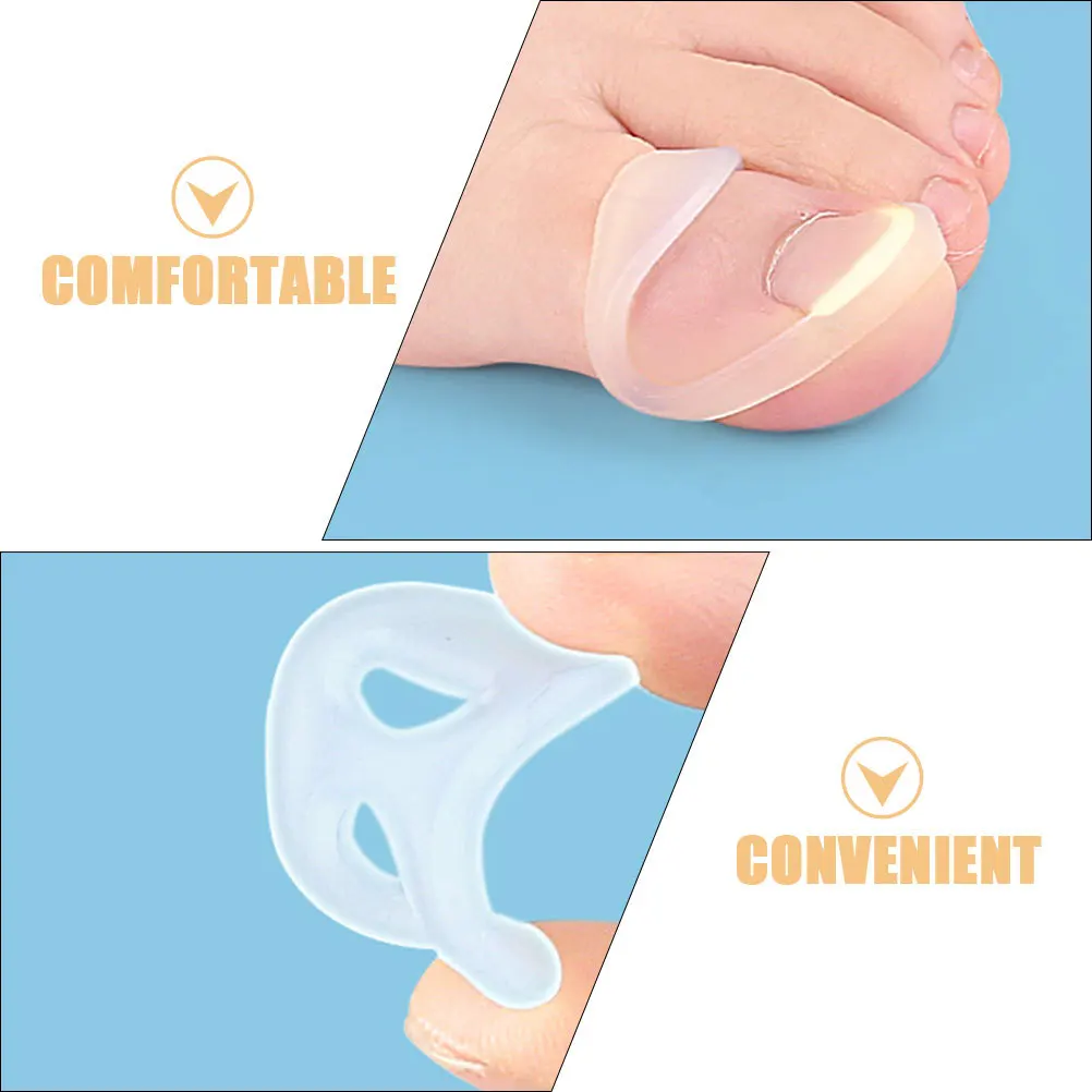 10Pcs Toenail Corrector Silicone Rings Ingrown Toenail Correcting Tool Elastic Ring for Nail Growth Correction Foot Care
10Pcs Toenail Corrector Silicone Rings Ingrown Toenail Correcting Tool Elastic Ring for Nail Growth Correction Foot Care