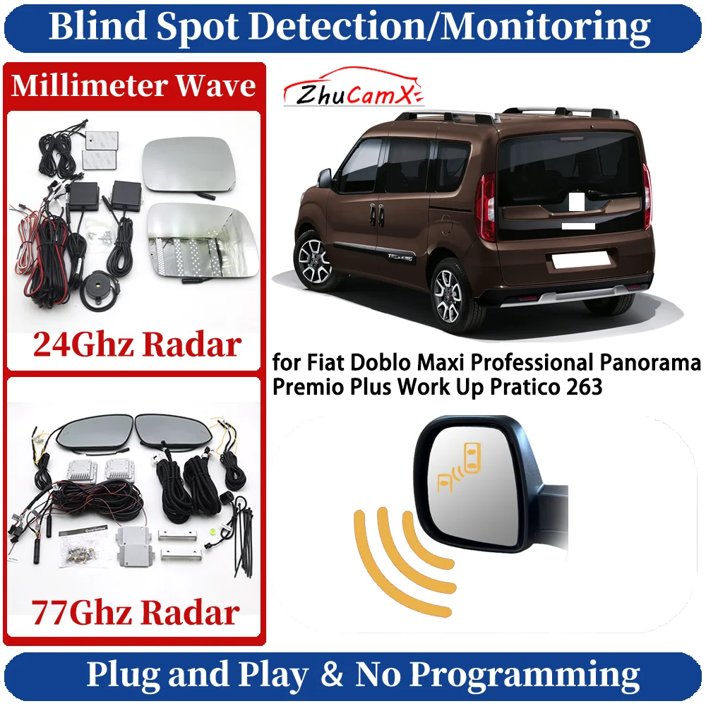 Blind Spot Monitoring/Detection System for Fiat Doblo Maxi Professional Panorama Premio Plus Work Up Pratico 263 Lane Change
Blind Spot Monitoring/Detection System for Fiat Doblo Maxi Professional Panorama Premio Plus Work Up Pratico 263 Lane Change