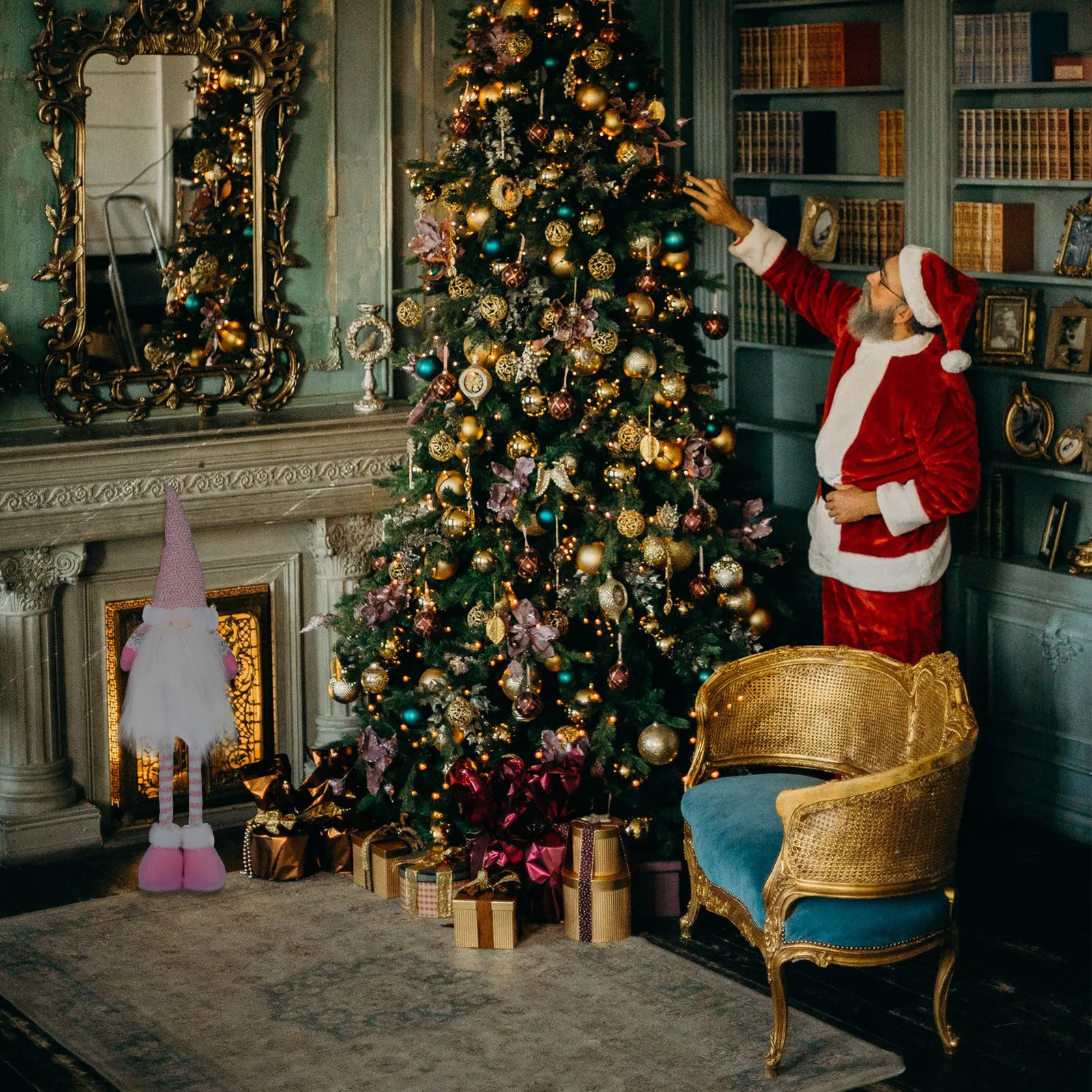 Телескопический гном Санта-Томте: Премиальное украшение из мягкой ткани для дома, офиса, гостиной, детской комнаты, окна
Телескопический гном Санта-Томте: Премиальное украшение из мягкой ткани для дома, офиса, гостиной, детской комнаты, окна