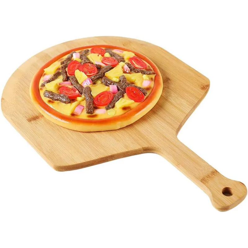 2026 Natural bamboo pizza board, bamboo pizza spatula, bamboo pizza tray
2026 Natural bamboo pizza board, bamboo pizza spatula, bamboo pizza tray