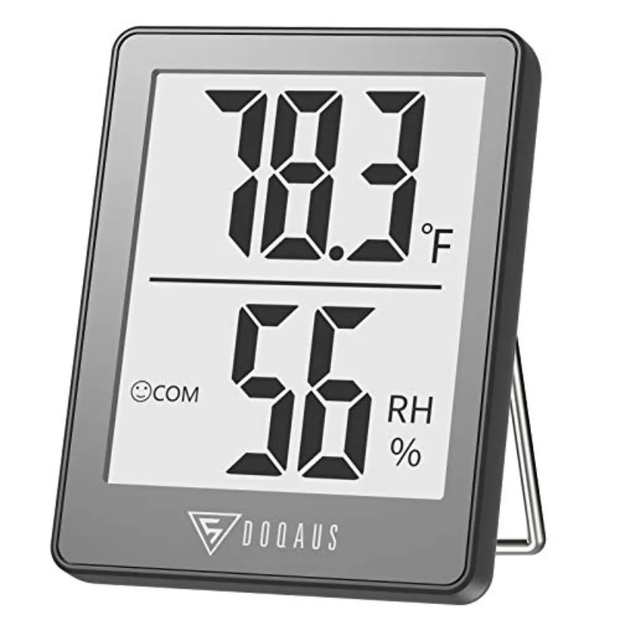 Digital Hygrometer Indoor Thermometer Room Thermometer with 5s Fast Refresh Temperature Humidity Monitor for Bed Room, Baby Roo
Digital Hygrometer Indoor Thermometer Room Thermometer with 5s Fast Refresh Temperature Humidity Monitor for Bed Room, Baby Roo