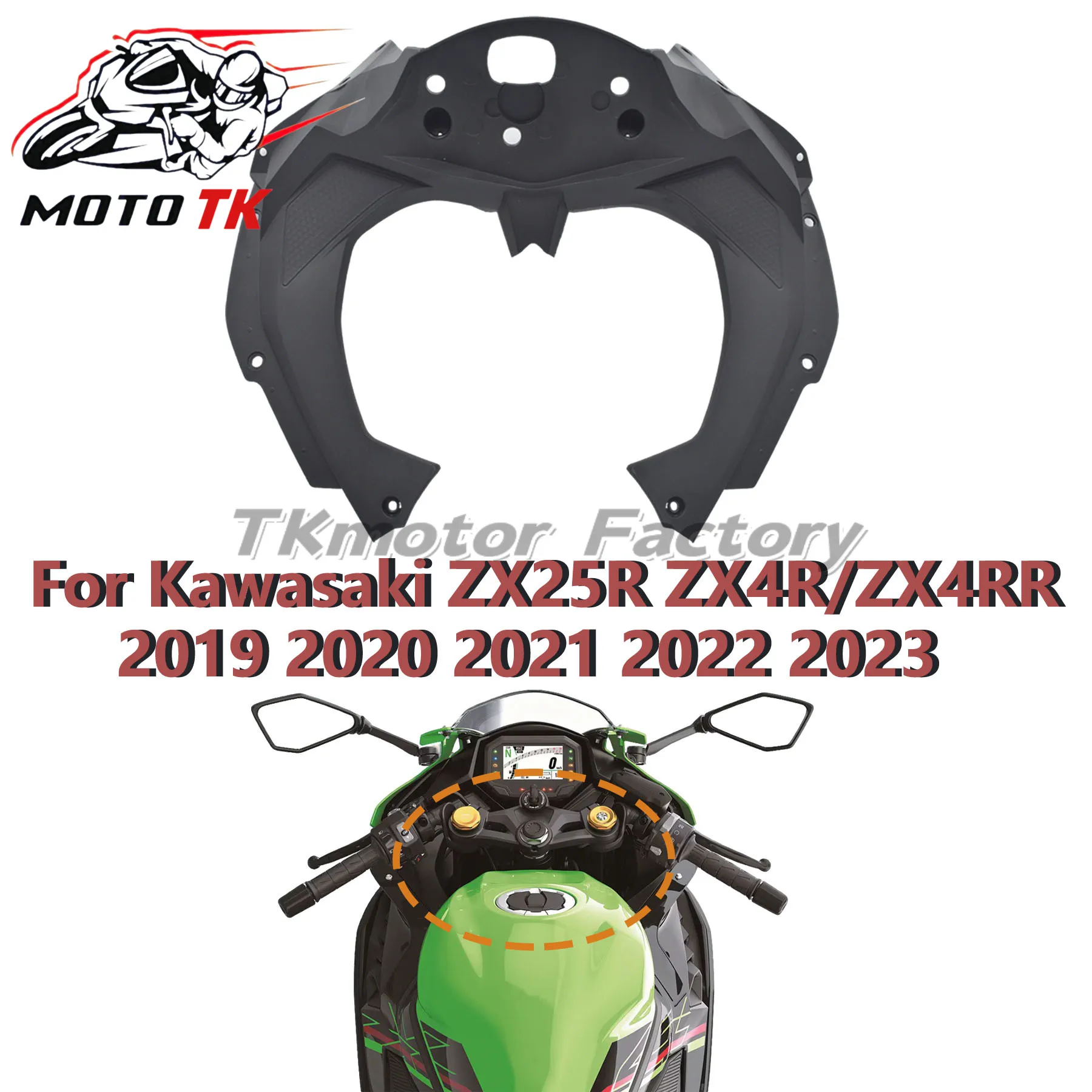 For Kawasaki ZX4R ZX4R SE ZX4RR ZX25R 2019-2023 Motorcycle Dashboard Cover Instrument Panel Protector Cowl Fairing
For Kawasaki ZX4R ZX4R SE ZX4RR ZX25R 2019-2023 Motorcycle Dashboard Cover Instrument Panel Protector Cowl Fairing