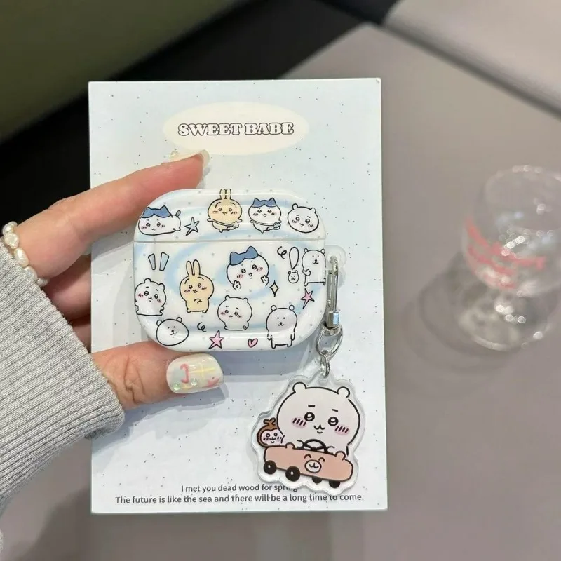 Anime Chiikawa Hachiware Usach Earphone Shell Bluetooth Protective Case New Style Creativity Kawaii Birthday Gift Cute Good Look
Anime Chiikawa Hachiware Usach Earphone Shell Bluetooth Protective Case New Style Creativity Kawaii Birthday Gift Cute Good Look