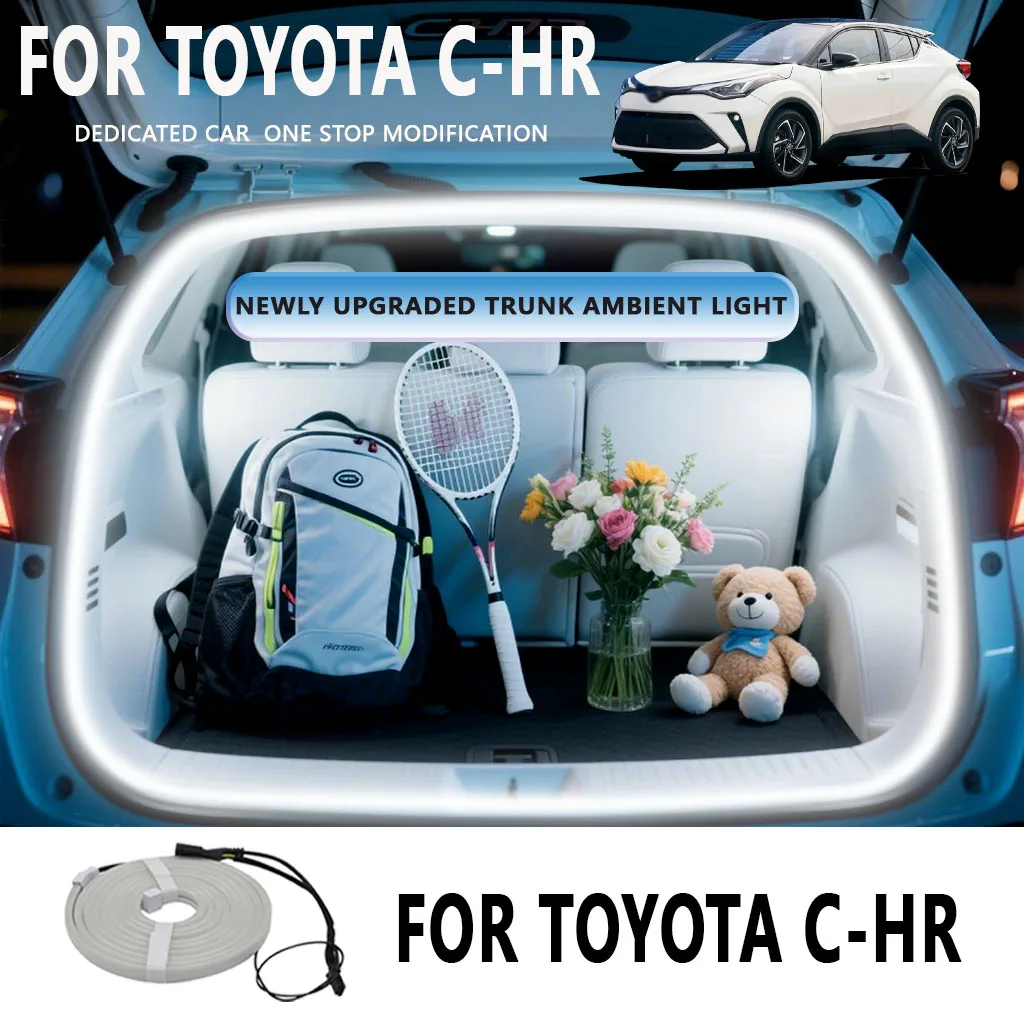 FOR TOYOTA C-HR trunk light modification light Atmosphere lights White warm white Rear Trunk LED Light Bar
FOR TOYOTA C-HR trunk light modification light Atmosphere lights White warm white Rear Trunk LED Light Bar