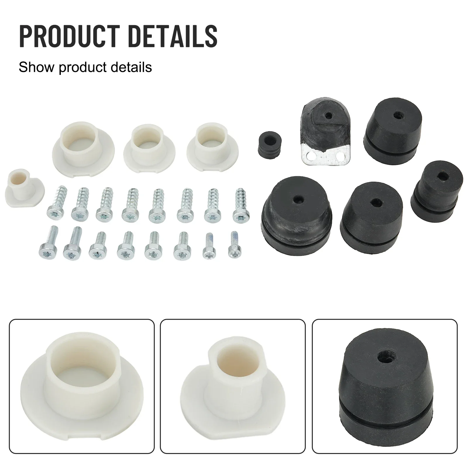 Annular Buffer Assembly for Chainsaws and AV Mounts Fits Models For 064 066 MS640 MS650 MS660 with Complete Parts List
Annular Buffer Assembly for Chainsaws and AV Mounts Fits Models For 064 066 MS640 MS650 MS660 with Complete Parts List