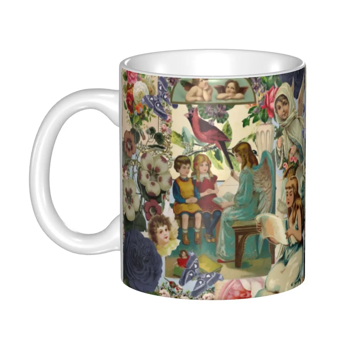 Victorian Angel Collage Coffee Mug DIY Personalized Renaissance Angels Ceramic Tea Milk Mug Cup
Victorian Angel Collage Coffee Mug DIY Personalized Renaissance Angels Ceramic Tea Milk Mug Cup