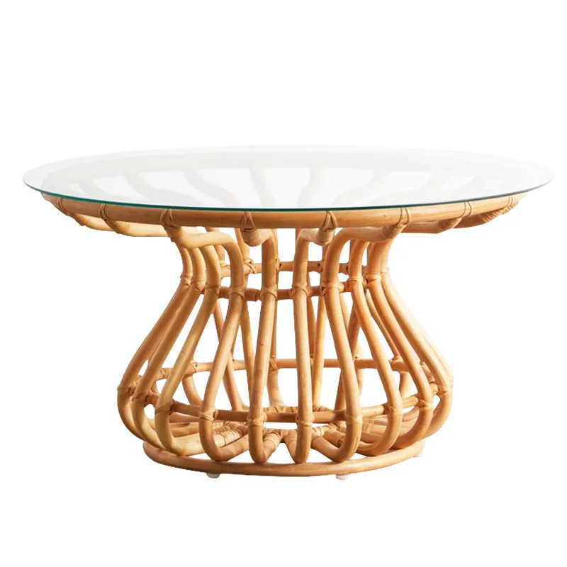 Coffee table simple living room small apartment Nordic pure rattan woven tea short table tea table bamboo solid wood
Coffee table simple living room small apartment Nordic pure rattan woven tea short table tea table bamboo solid wood