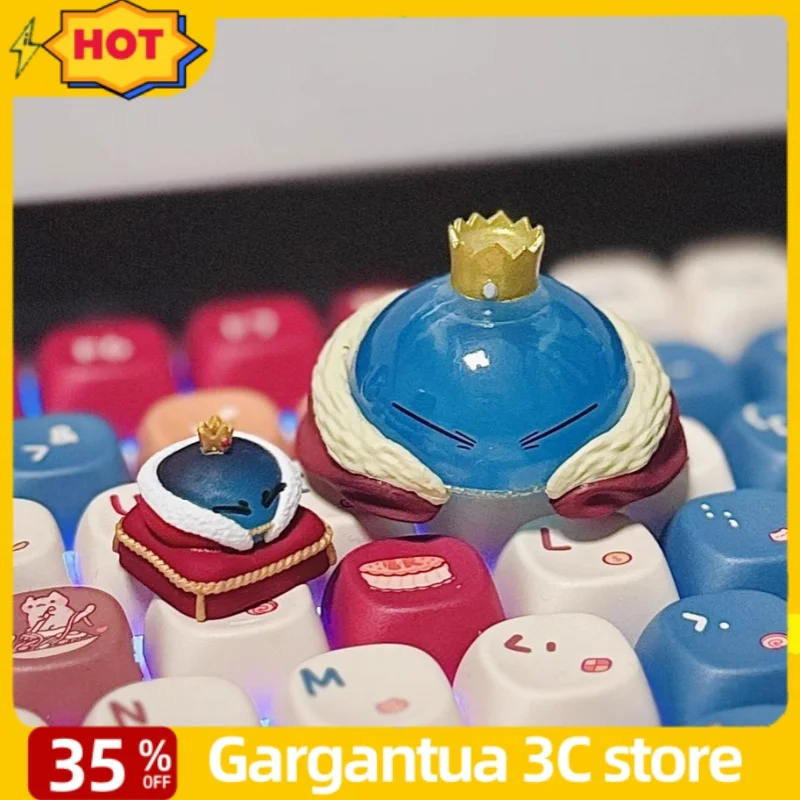 Cute King Slime Keycap Mechanical Keyboard Cherry Profile Anime Gaming Cartoon Collectibles Gifts 3d Resin Cross Axis Keycaps
Cute King Slime Keycap Mechanical Keyboard Cherry Profile Anime Gaming Cartoon Collectibles Gifts 3d Resin Cross Axis Keycaps