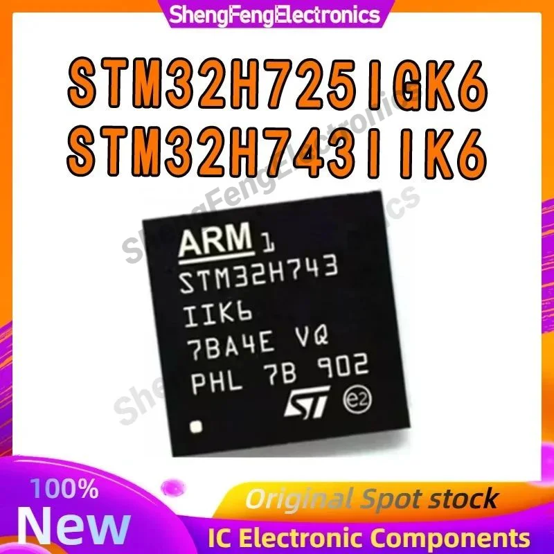 STM32H725IGK6 STM32H743IIK6 STM32H725IG STM32H743II STM32H725 STM32H743 STM32H STM32 STM IC MCU чип BGA176 100% новый оригинальный
STM32H725IGK6 STM32H743IIK6 STM32H725IG STM32H743II STM32H725 STM32H743 STM32H STM32 STM IC MCU чип BGA176 100% новый оригинальный