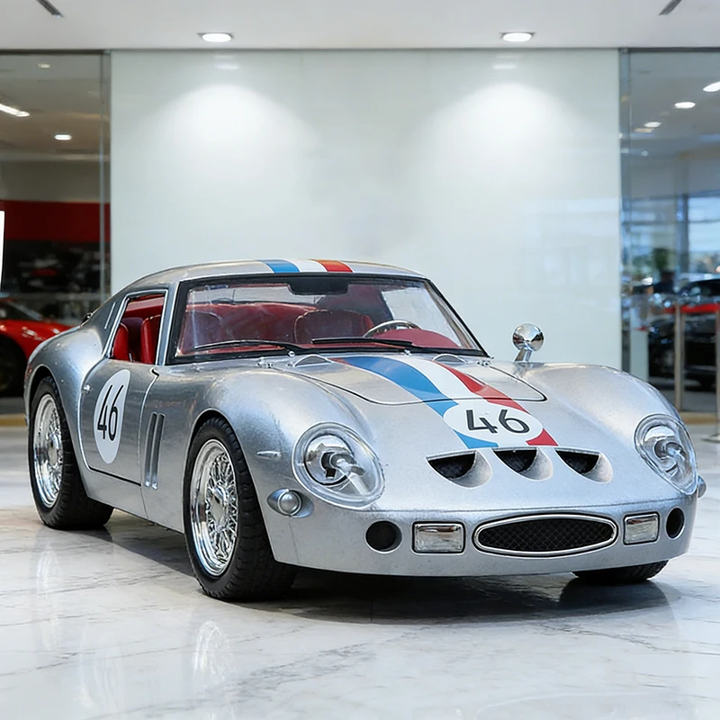 Машинка-модель 1:24 250 GTO Supercar, литая из металла, со звуком и светом, игрушка для детей
Машинка-модель 1:24 250 GTO Supercar, литая из металла, со звуком и светом, игрушка для детей