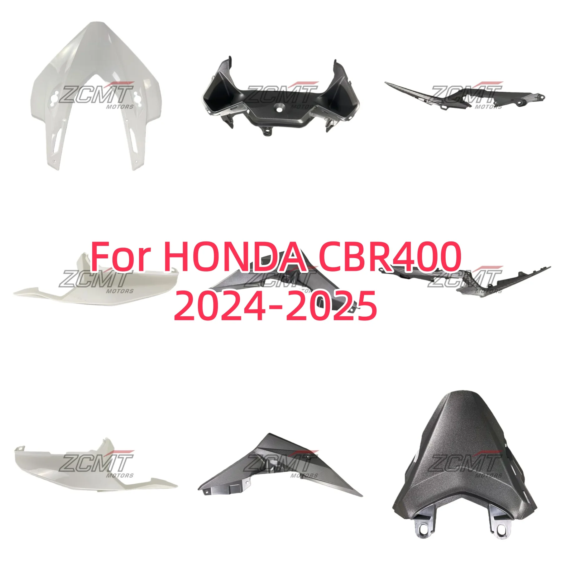 Unpainted Motorcycle Front Headlight Rear Seat Side Panel Covers For Honda CBR400R CBR500R 2024 2025
Unpainted Motorcycle Front Headlight Rear Seat Side Panel Covers For Honda CBR400R CBR500R 2024 2025