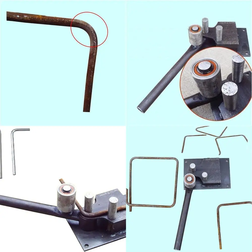 Ручной станок для гибки стальной арматуры, 4-14 мм, для гибки в малых изгибах, простое управление, однократная гибка, для гибки плоского прутка
Ручной станок для гибки стальной арматуры, 4-14 мм, для гибки в малых изгибах, простое управление, однократная гибка, для гибки плоского прутка