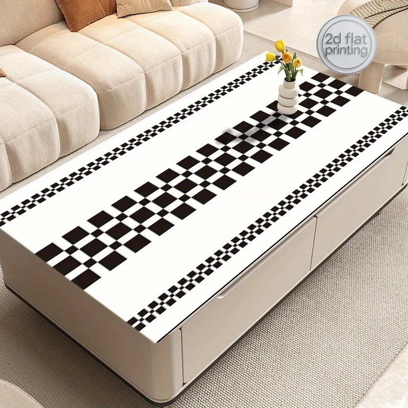 1pc Patterned Print Protective Table Mat, Suitable for Dining and Coffee Tables, Office Computer Desk Pad, Study Room Desk Prote
1pc Patterned Print Protective Table Mat, Suitable for Dining and Coffee Tables, Office Computer Desk Pad, Study Room Desk Prote