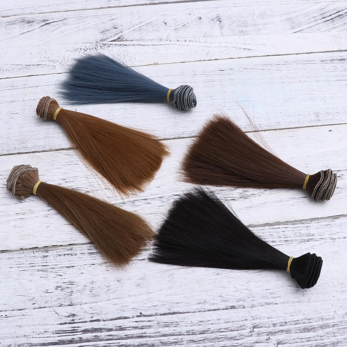 12шт термостойкие прямые волосы ручной работы DIY парики уток наращивание волос
12шт термостойкие прямые волосы ручной работы DIY парики уток наращивание волос